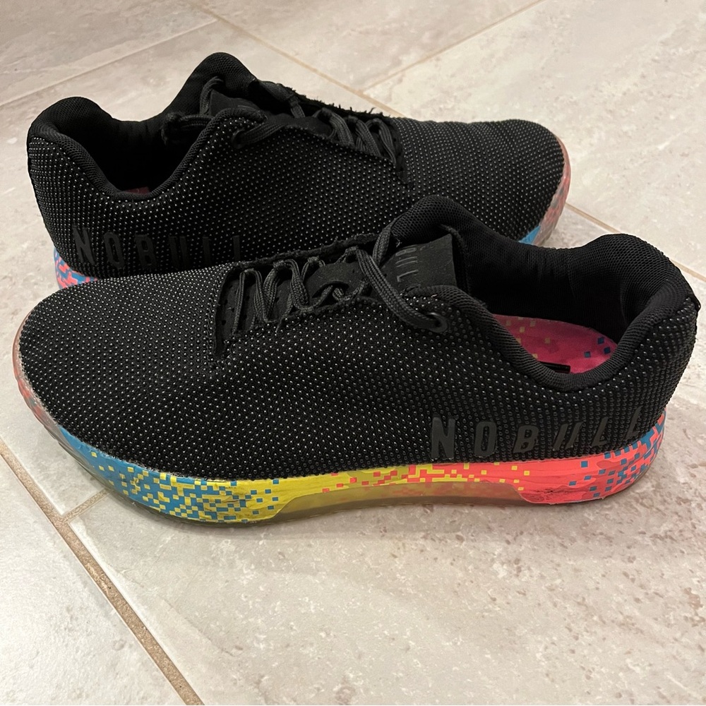 NO BULL PROJECT SuperFabric Trainer+ Black PXLGLTCH - W 10.5/M 9 - Picture 2 of 14